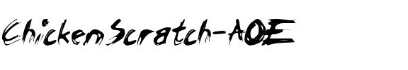 ChickenScratch AOE Regular.ttf