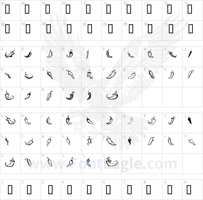 Chili-Pepper-Dingbats