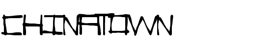 ChinaTown Normal.ttf