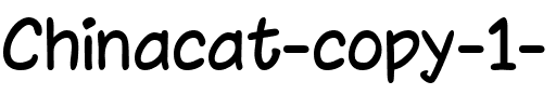 Chinacat Regular.ttf
