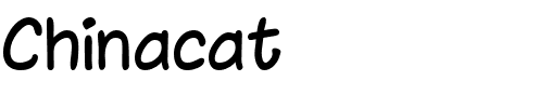 Chinacat Regular.ttf