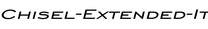 Chisel Extended Italic.ttf