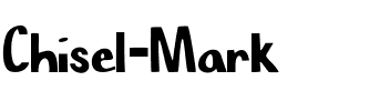Chisel Mark Regular.ttf