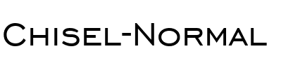 Chisel Normal.ttf