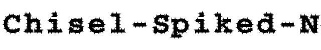 Chisel-Spiked Normal.ttf