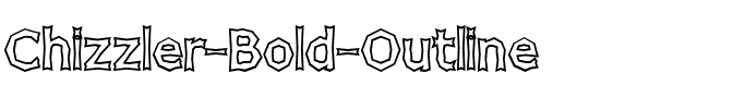 Chizzler Bold Outline Regular.ttf