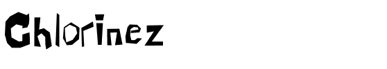 Chlorinez Normal.ttf