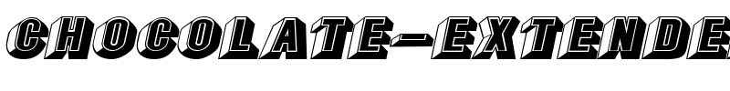 Chocolate-Extended  Italic.ttf