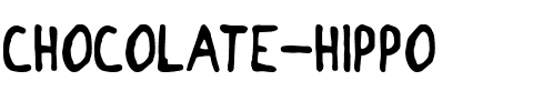 Chocolate Hippo Regular.ttf