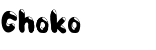 Choko Regular.otf