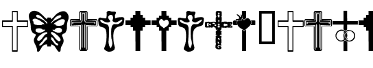 Christian Crosses Regular.ttf