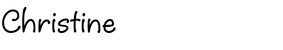 Christine Regular.ttf
