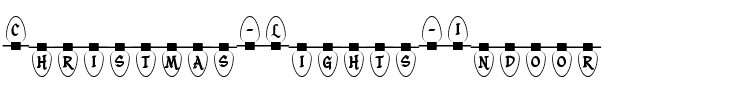 Christmas Lights Indoor Regular.ttf