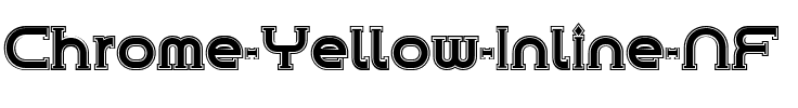 Chrome Yellow Inline NF Regular.ttf