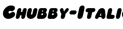 Chubby Italic.ttf