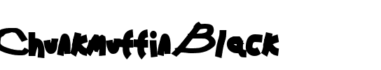 Chunkmuffin Black.ttf