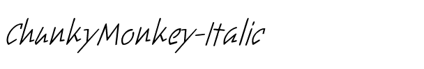 ChunkyMonkey Italic.ttf