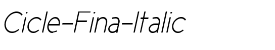 Cicle Fina Italic.ttf