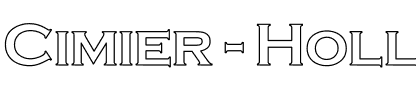 Cimier Hollow Regular.ttf
