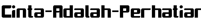 Cinta Adalah Perhatian Normal.ttf