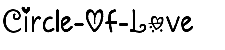 Circle Of Love Regular.ttf