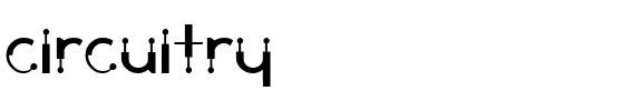 Circuitry Regular.ttf