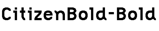 CitizenBold Bold.ttf