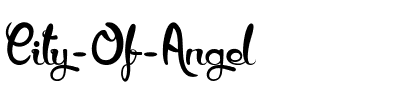 City Of Angel Regular.ttf