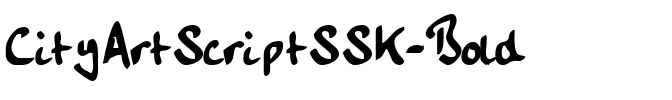 CityArtScriptSSK Bold.ttf