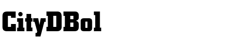 CityDBol Regular.ttf
