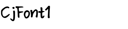 CjFont1 Medium.ttf