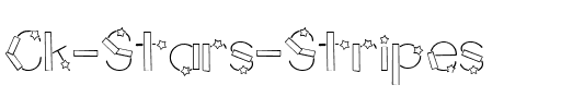 Ck Stars & Stripes Regular.ttf