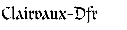 Clairvaux Regular.ttf
