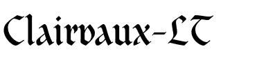 Clairvaux LT Regular.ttf