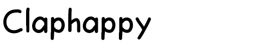 Claphappy Medium.ttf
