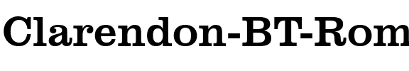 Clarendon BT Roman.ttf