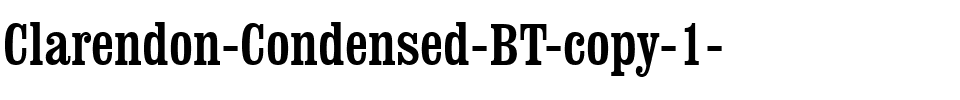 Clarendon Cn BT Regular.ttf