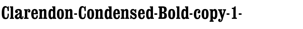 Clarendon Condensed Gras.ttf