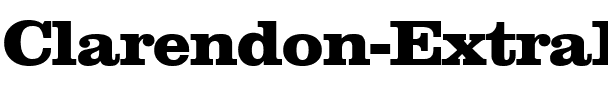 Clarendon-ExtraBold Regular.ttf