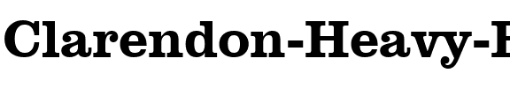 Clarendon Hv BT Heavy.ttf