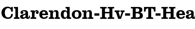 Clarendon Hv BT Heavy.ttf
