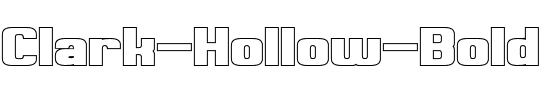 Clark Hollow Bold.otf