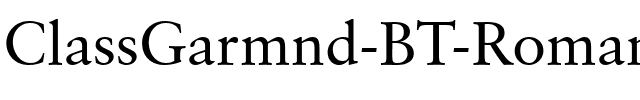 ClassGarmnd BT Roman.ttf