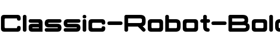 Classic Robot Bold.ttf