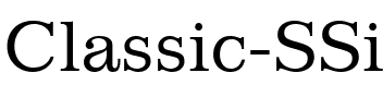 Classic SSi Regular.ttf
