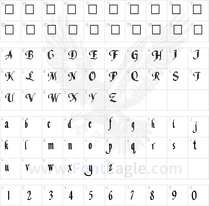 ClassicFont104-Regular-ttcon