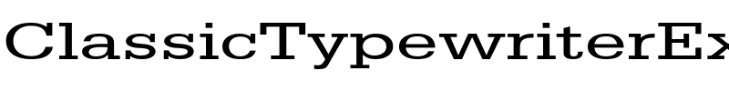 ClassicTypewriterExtended Regular.ttf