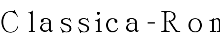 Classica-Roman Regular.ttf