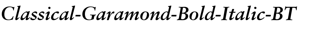 ClassGarmnd BT Bold Italic.ttf