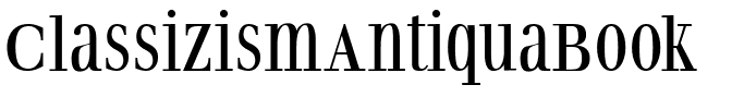 ClassizismAntiqua Regular.ttf